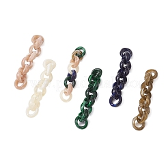 6Pcs Acrylic Handmade Cable Chains&nbsp;AJEW-JB01361