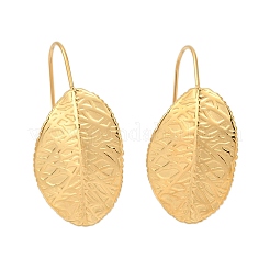 304 Stainless Steel Leaf Dangle Earrings&nbsp;EJEW-V012-01G