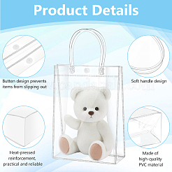 70Pcs PVC Gift Tote Bags&nbsp;ABAG-WA0001-06