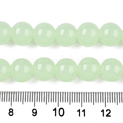 Imitation Jade Glass Beads Strands&nbsp;GLAA-T032-J10mm-03