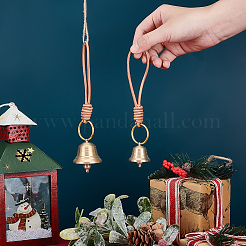 2Pcs Brass Bell Pendant Decoration&nbsp;AJEW-PH0006-96