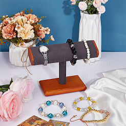Wood Bracelet Display Stands&nbsp;BDIS-WH0006-009B