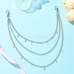 3Pcs Iron Chain Belts&nbsp;HJEW-CJ00080