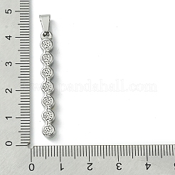 304 Stainless Steel Pendants&nbsp;STAS-H192-04P