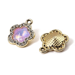 UV Plating Alloy Glass Pendants&nbsp;FIND-K032-28G