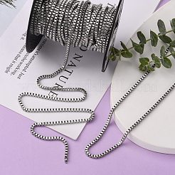 Tarnish Resistant 304 Stainless Steel Venetian Chains&nbsp;CHS-K001-34A