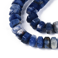 Natural Sodalite Beads Strands&nbsp;G-N357-14A-03