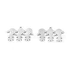 Non-Tarnish 201 Stainless Steel Pendants&nbsp;STAS-N091-154P