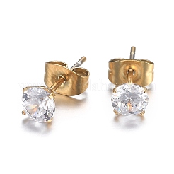 304 Stainless Steel Rhinestone Jewelry Sets&nbsp;SJEW-H301-16G
