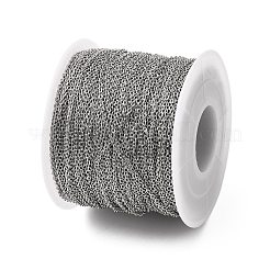 Tarnish Resistant 304 Stainless Steel Cable Chains&nbsp;CHS-Q001-10-100m