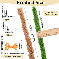 10Sets DIY Plush Sticks&nbsp;FIND-SC0020-88