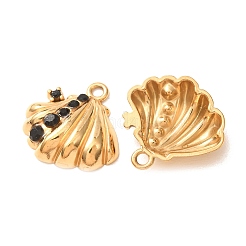 304 Stainless Steel with Rhinestone Pendants&nbsp;RB-CBAB7FA-03G