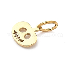 Halloween Theme 304 Stainless Steel Charms&nbsp;STAS-Z164-04G-01
