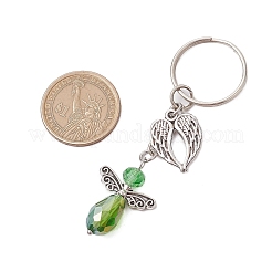 Glass & Alloy Keychain&nbsp;KEYC-JKC01150