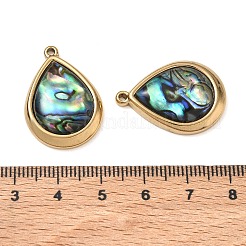 Natural Paua Shell Pendants&nbsp;SA-CBA11D7-27B-G