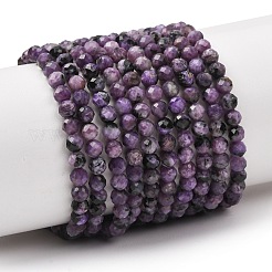 Natural Charoite Beads Strands&nbsp;GG-CBAA8F4-B09-4mm-B