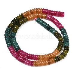 Dyed Natural White Jade Beads Strands&nbsp;G-H333-02D