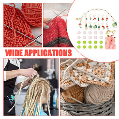 35Pcs Cactus DIY Knitting Tool Sets&nbsp;HJEW-NB00064