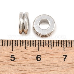 Brass European Beads&nbsp;KK-CBA4154-02P