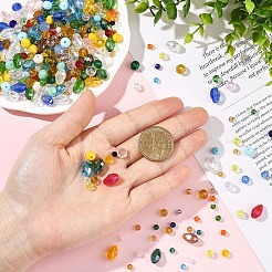 18 Strands 18 Styles Glass Beads Strands&nbsp;GLAA-YW0005-53B
