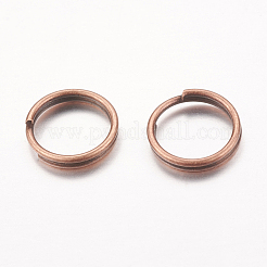 Iron Split Rings&nbsp;JRDR8mm-NF