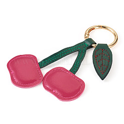 1Pc PU Leather Alloy Keychains&nbsp;KEYC-TA0001-46A