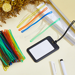 60Pcs 6 Colors PVC Luggage Tag Straps&nbsp;FIND-CY0002-12