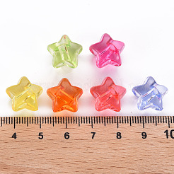 1-Hole Transparent Acrylic Buttons&nbsp;TACR-S154-52B