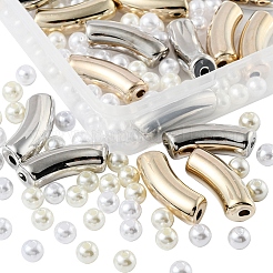 DIY Chunky Tube Beads Bracelet Making Kit&nbsp;DIY-YW0005-16