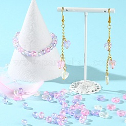 Eco-Friendly Transparent Acrylic Beads&nbsp;TACR-FS0001-07