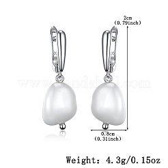 S925 Silver Freshwater Pearl Necklace Elegant Jewelry Set for Formal Occasions&nbsp;EC3448-3