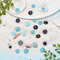 150Pcs 10 Styles Synthetic Turquoise Cabochons&nbsp;TURQ-AR0001-23