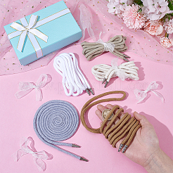 5Pcs 5 Colors Cotton Ribbon Wedding Rope for Wedding&nbsp;HJEW-BC00046