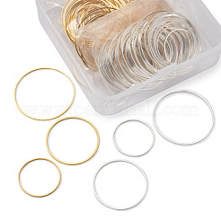Brass Linking Rings&nbsp;KK-YS0001-03