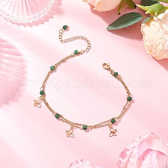 304 Stainless Steel Link Chain Anklets&nbsp;AJEW-AN00705
