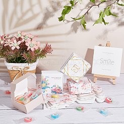32Pcs 4 Colors Paper Candy Boxes&nbsp;CON-AR0001-05