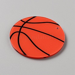 Acrylic Pendants&nbsp;OACR-WH20003-02C