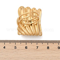 304 Stainless Steel Cuff Rings&nbsp;LS-RJEW-D306-10G