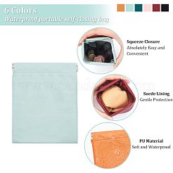5pcs 5 colors PU Leather Earphone Pouches&nbsp;ABAG-NB0001-72
