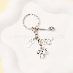 Music Theme Alloy Keychain&nbsp;KEYC-FS00029-01