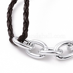 Fashion Braided Bracelets&nbsp;X-BJEW-JB00848-09