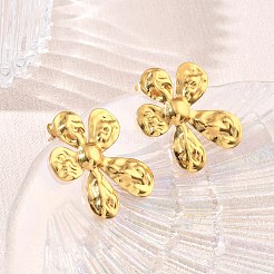 304 Stainless Steel Stud Earrings for Women&nbsp;SA-CBA46AF-18G