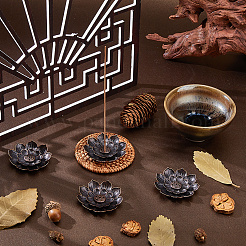 60Pcs Alloy Lotus Incense Burner Holder&nbsp;AJEW-DC0003-91A