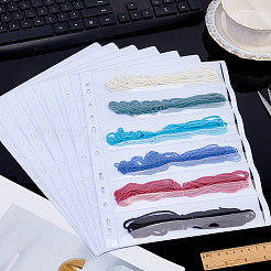 6-compartment PVC Sample Bags&nbsp;AJEW-WH0871-06C