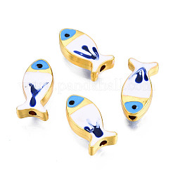 Rack Plating Alloy Enamel Beads&nbsp;LS-PALLOY-N157-046D
