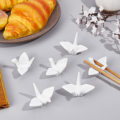 Porcelain Chopstick Rest&nbsp;DJEW-WH0015-51