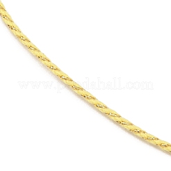 2MM Nylon Braided Cord Necklace Making&nbsp;MAK-A019-02G-16