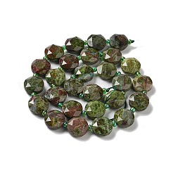 Natural Dragon Blood Jasper Beads Strands&nbsp;G-NH0004-007