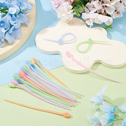 50Pcs Luminous Silicone Cable Ties&nbsp;FIND-TA0010-63B