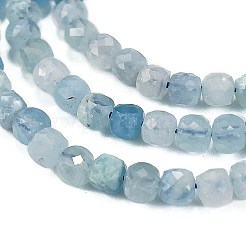 Natural Aquamarine Beads Strands&nbsp;X-G-L587-C02-01